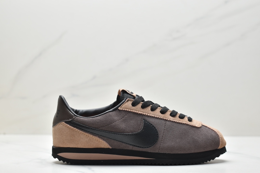 跑步鞋, 耐克, Nike Cortez"Velvet Brown”, Nike Cortez, NIKE, FJ5180-200 - 耐克 Nike Cortez"Velvet Brown” 减震防滑耐磨 低帮 休闲运动跑步鞋 棕黑色 FJ5180-200