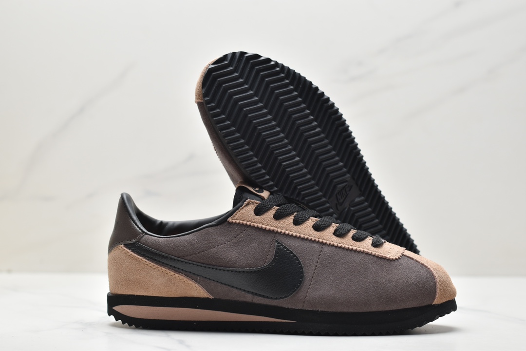 跑步鞋, 耐克, Nike Cortez"Velvet Brown”, Nike Cortez, NIKE, FJ5180-200 - 耐克 Nike Cortez"Velvet Brown” 减震防滑耐磨 低帮 休闲运动跑步鞋 棕黑色 FJ5180-200