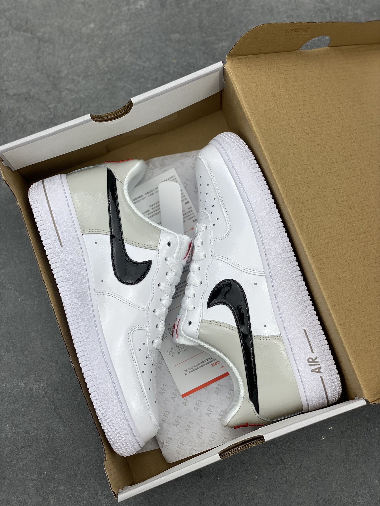Nike Air Force 1 '07 Low White/Grey/Black - Authentic Design & Comfort 10 i1687732160 2717 8