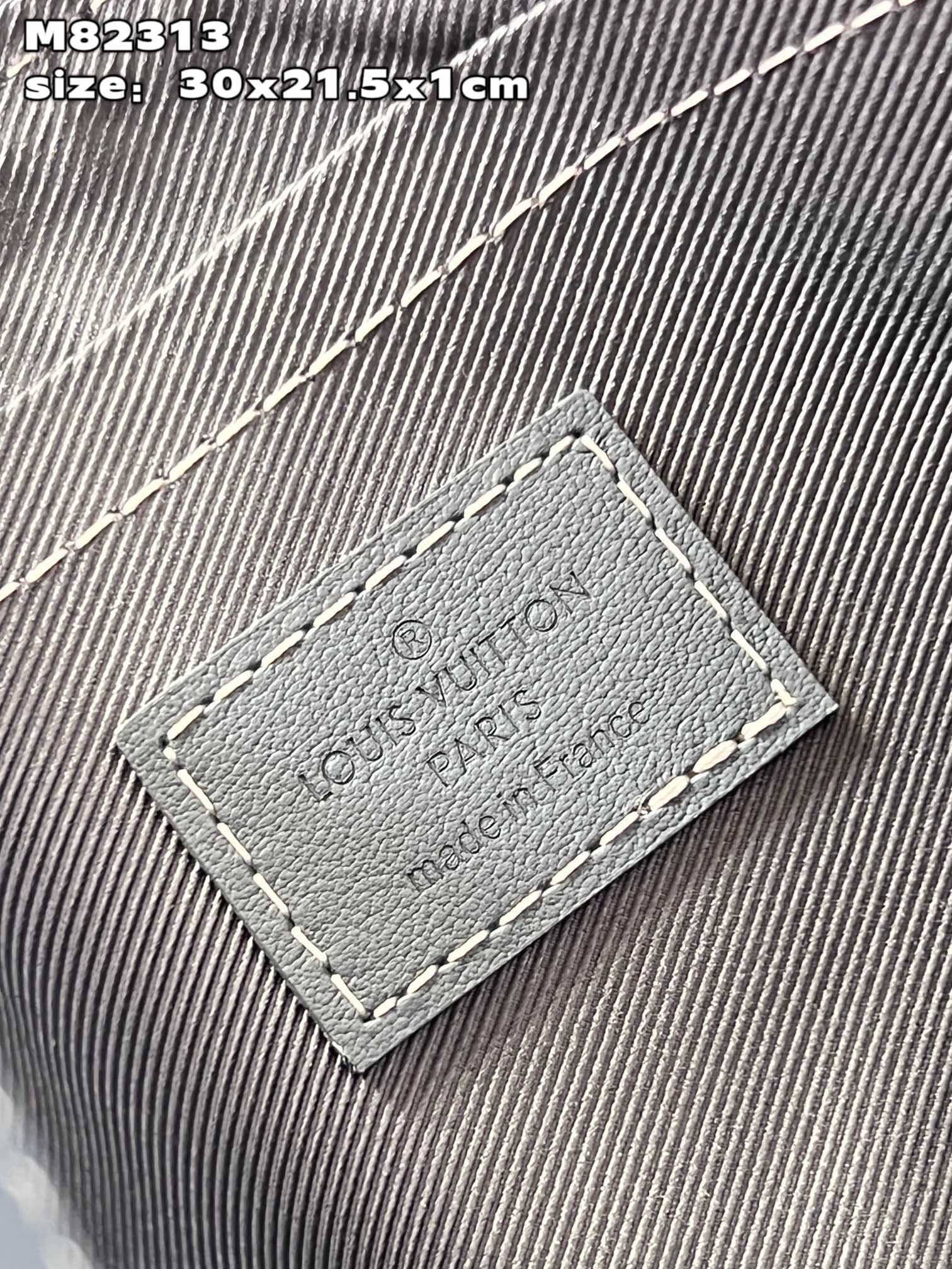 This Pochette To-Go pouch is crafted from Monogram Washed Denim canvas - Bag 9