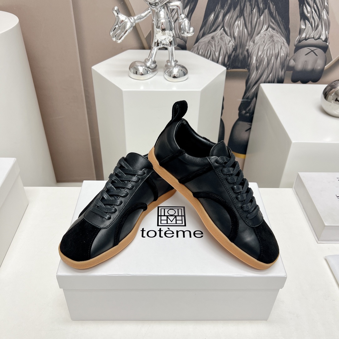 Toteme 2023/aw Nordic Style Recreational Shoes with Sheep Skin and TPU Bottom - 图片 4