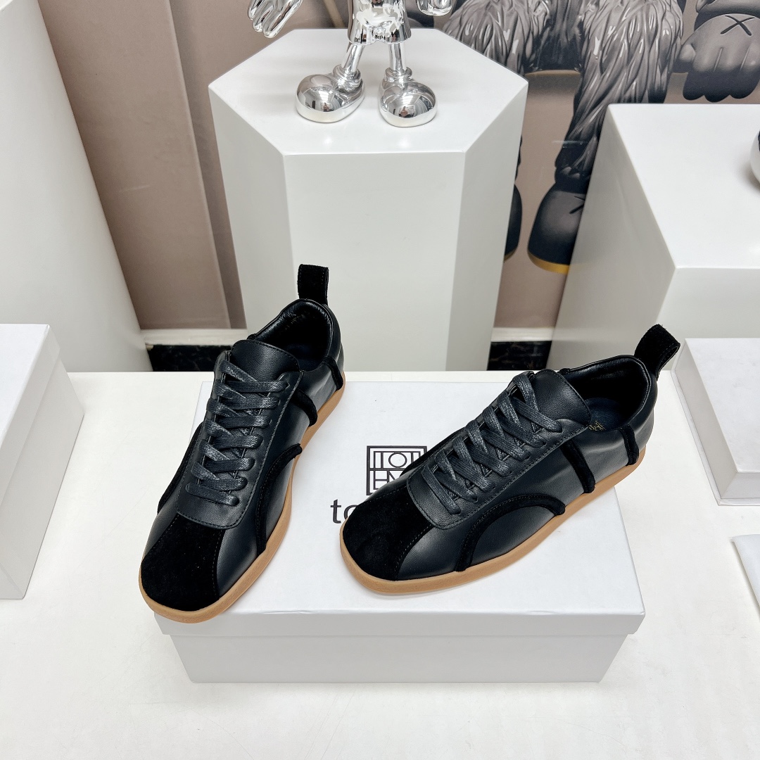 Toteme 2023/aw Nordic Style Recreational Shoes with Sheep Skin and TPU Bottom - 图片 3