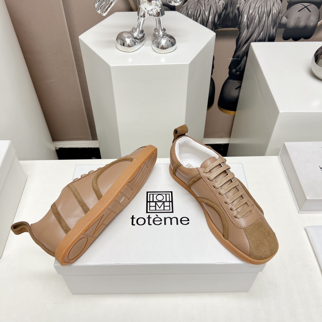 Toteme 2023/aw Top Edition Recreational Shoes: Nordic Design, Sheep Skin, TPU Bottom - 图片 9