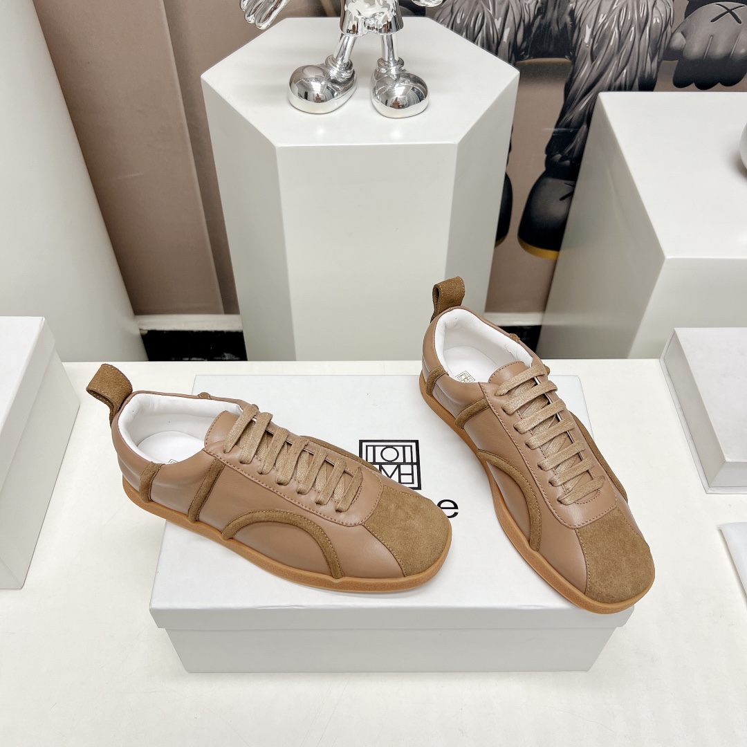 Toteme 2023/aw Top Edition Recreational Shoes: Nordic Design, Sheep Skin, TPU Bottom - 图片 2