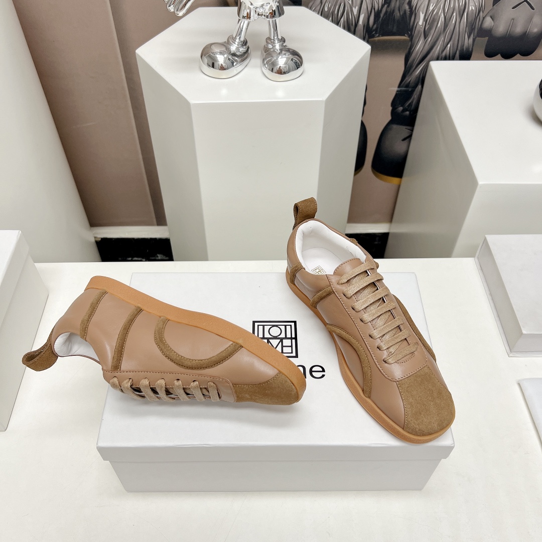 Toteme 2023/aw Top Edition Recreational Shoes: Nordic Design, Sheep Skin, TPU Bottom - 图片 7
