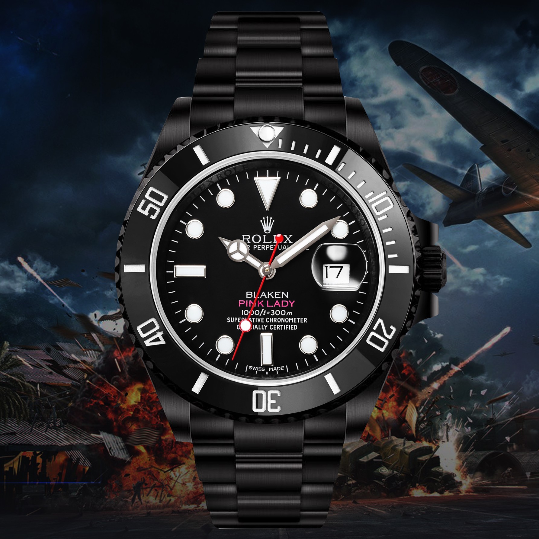 ROLEX 水鬼系列 机械腕表男,手表 4