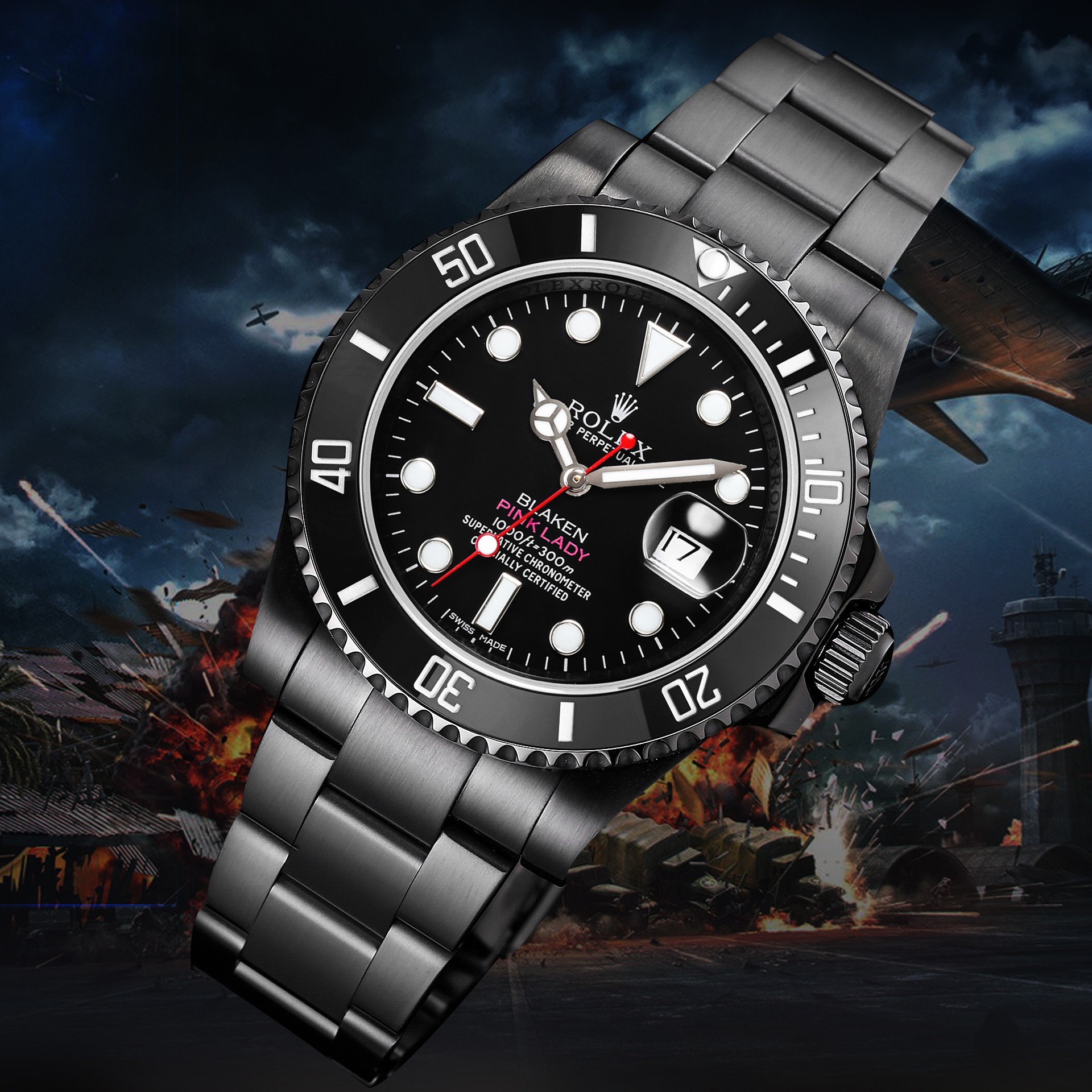 ROLEX 水鬼系列 机械腕表男,手表 6