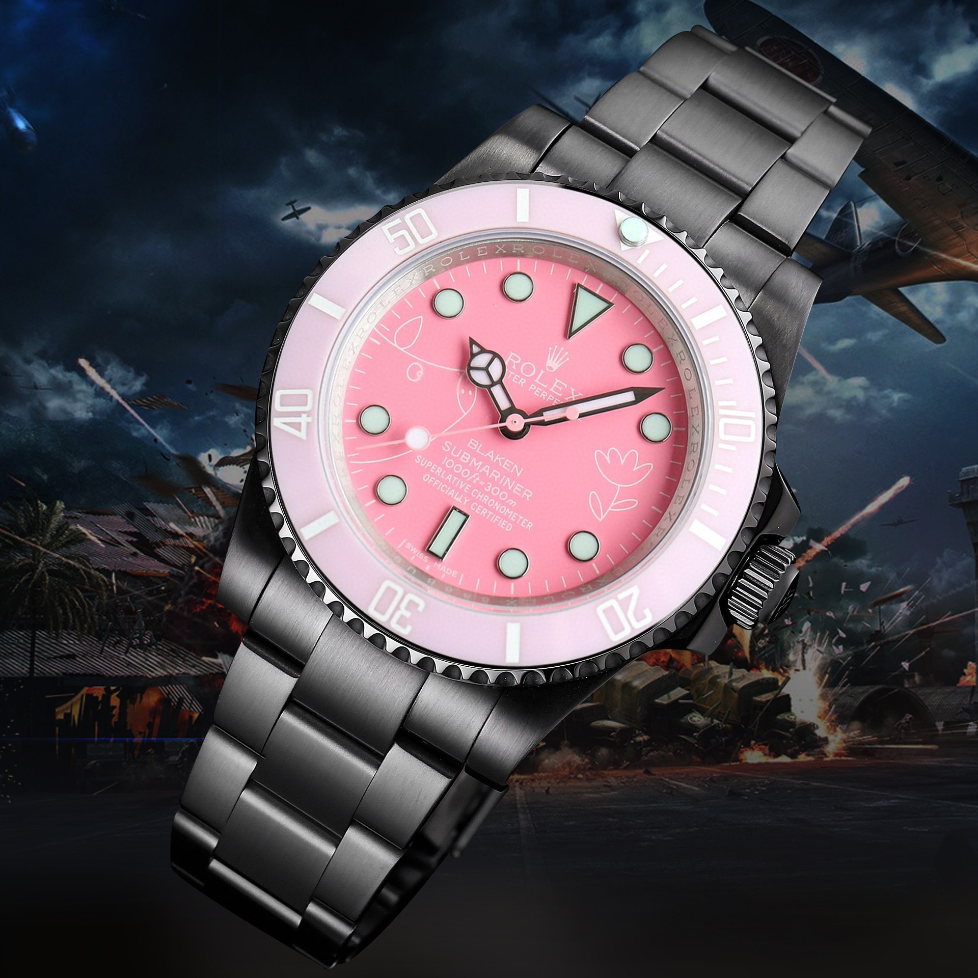 ROLEX 水鬼系列 机械腕表男,手表 3