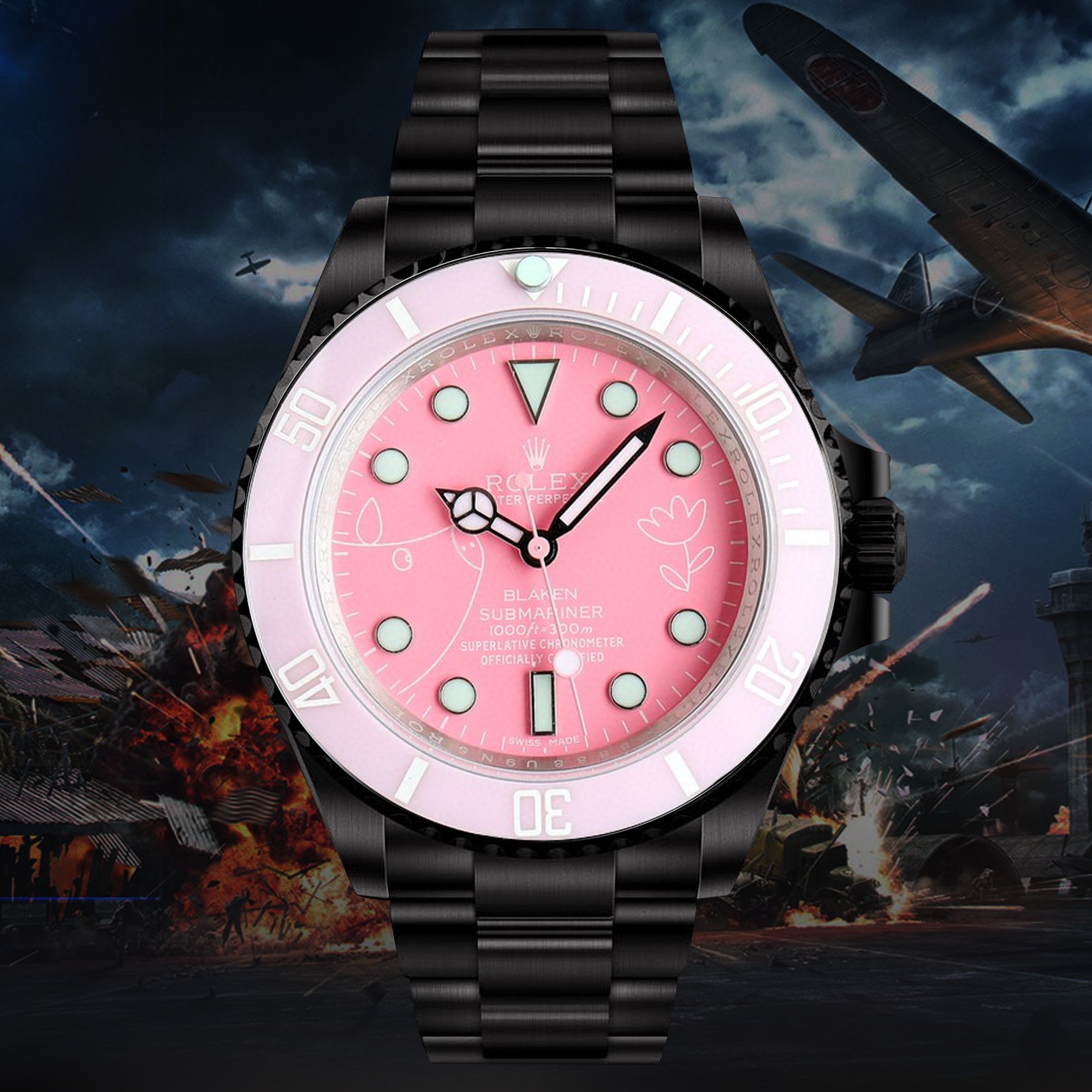 ROLEX 水鬼系列 机械腕表男,手表 4