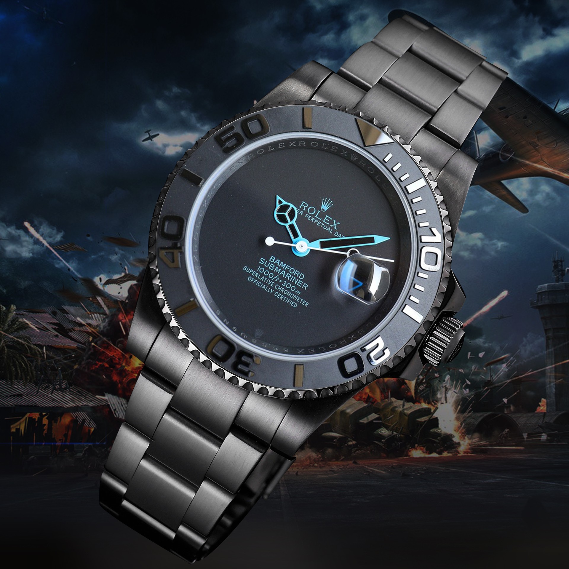 ROLEX 水鬼系列 机械腕表男,手表 4