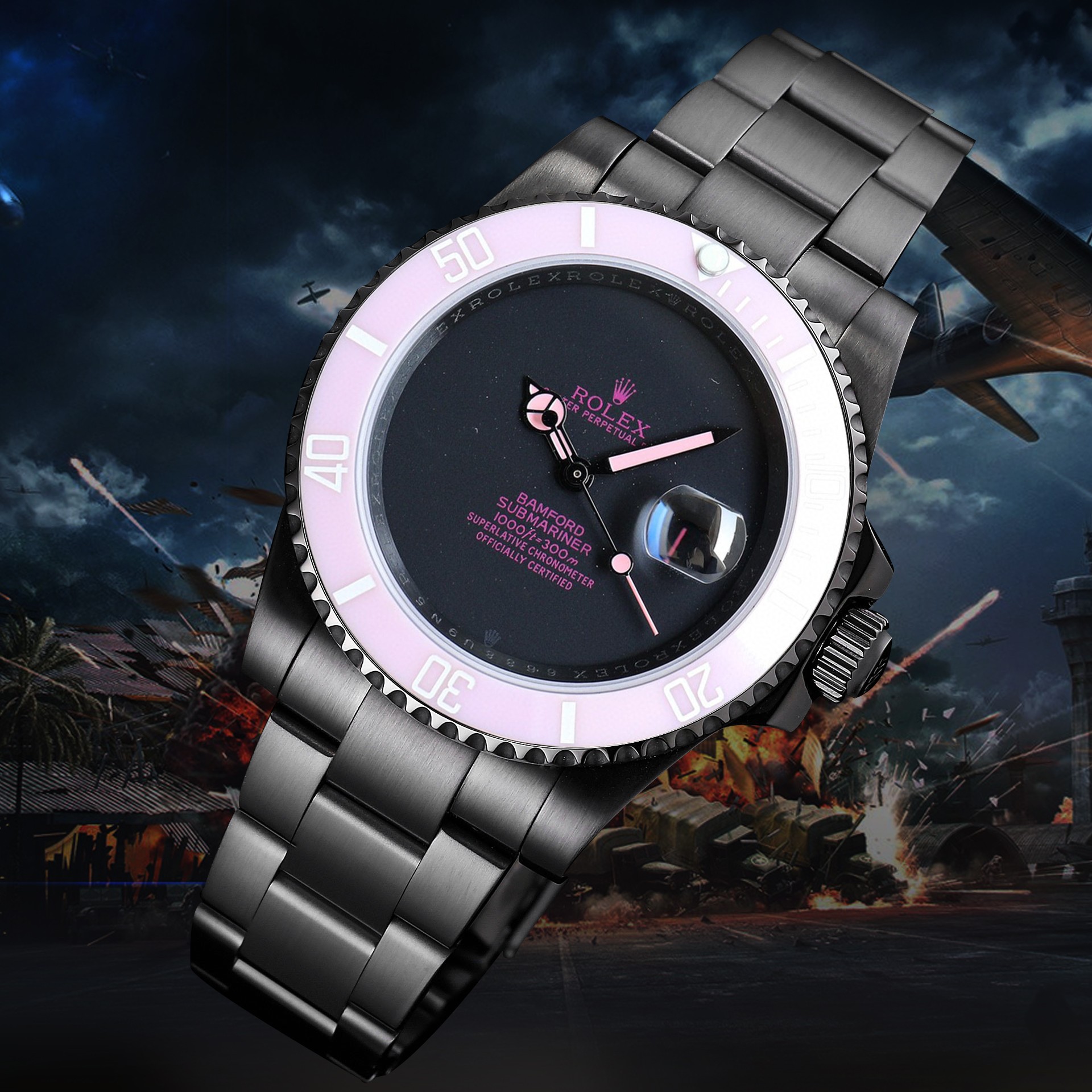 ROLEX 水鬼系列 机械腕表男,手表 7