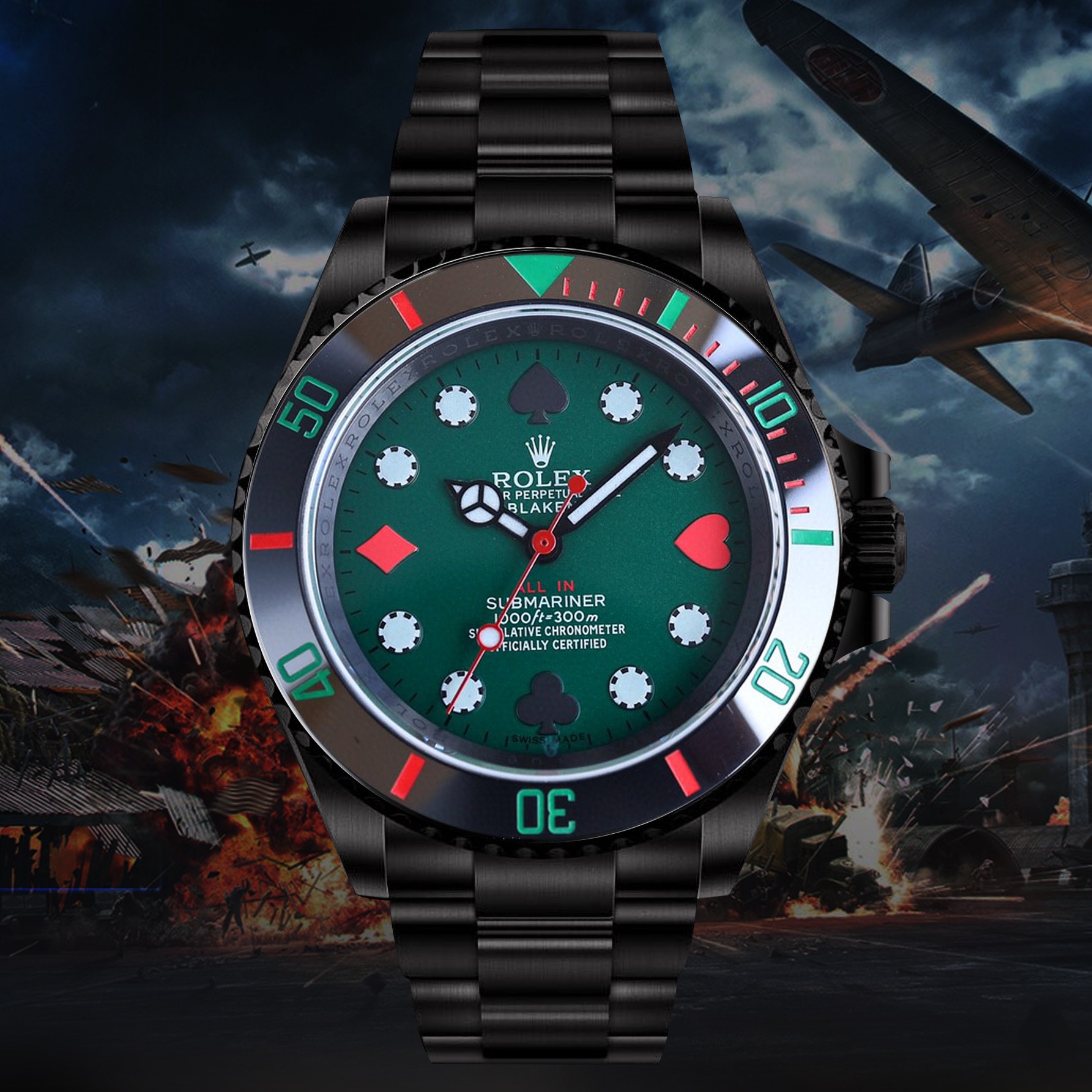 ROLEX 水鬼系列 机械腕表男,手表 3