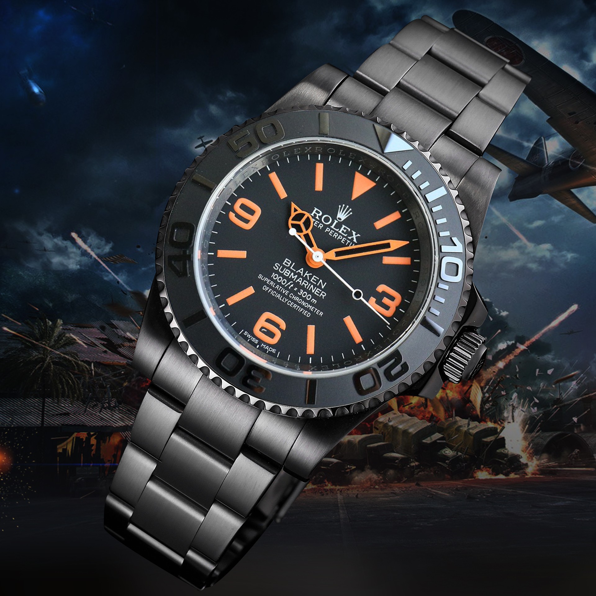 ROLEX 水鬼系列 机械腕表男,手表 2