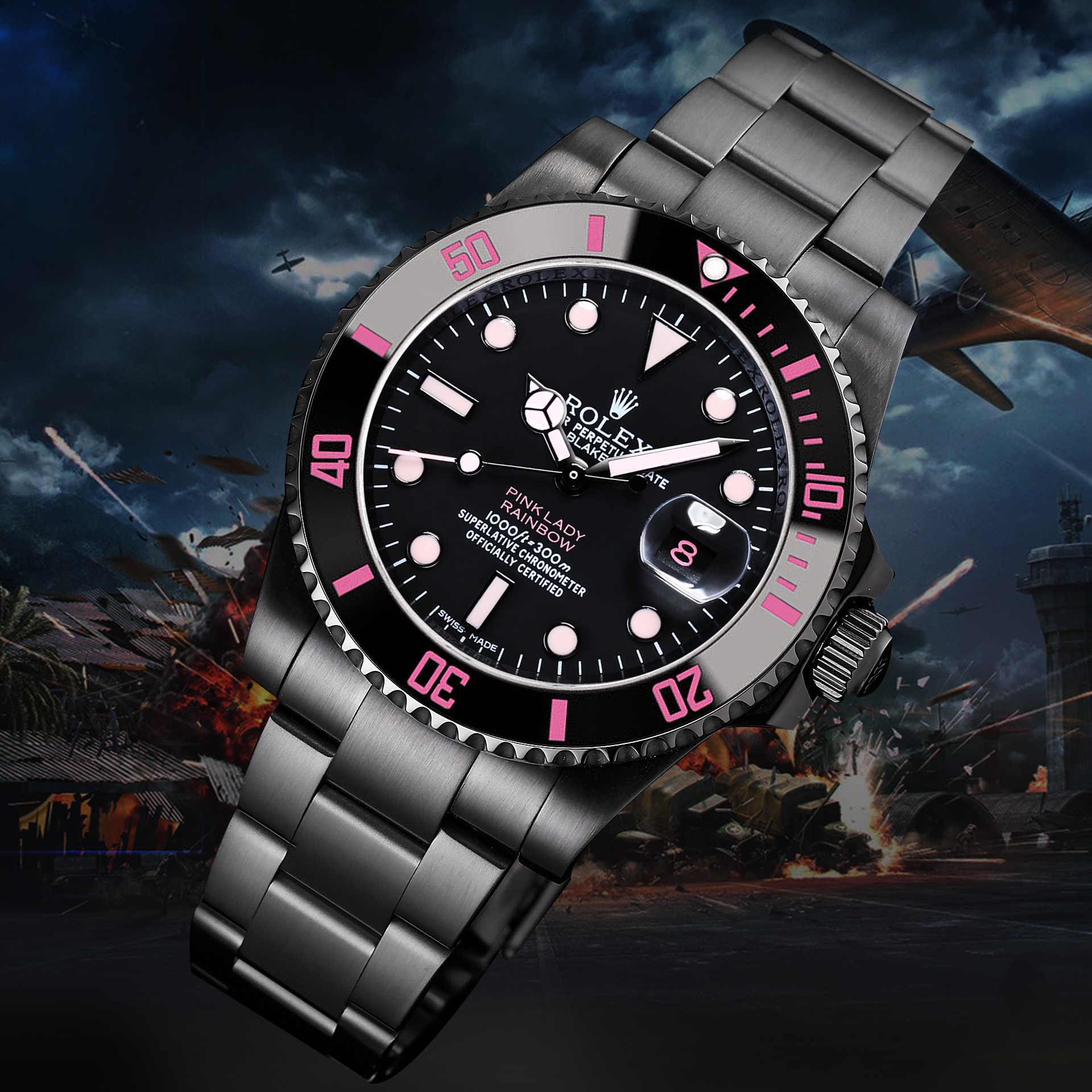 ROLEX 水鬼系列 机械腕表男,手表 3