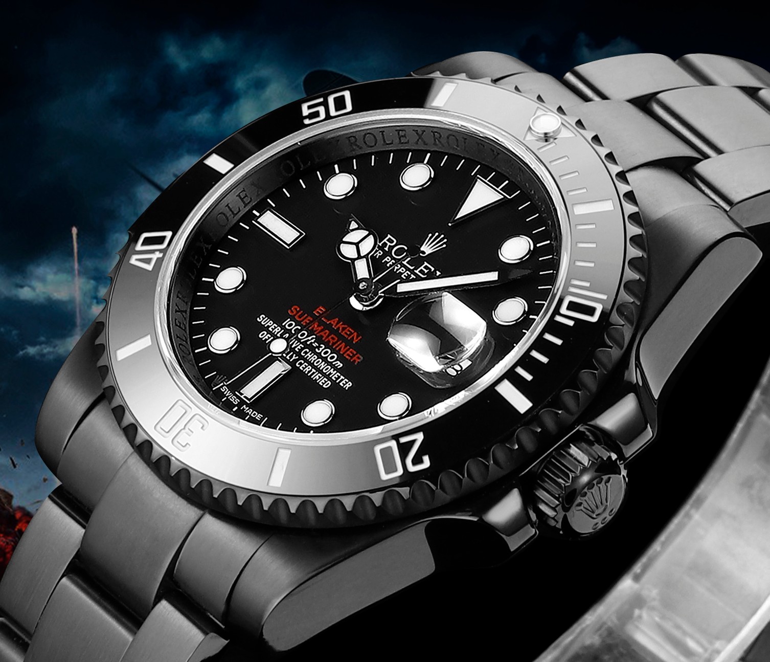 ROLEX 水鬼系列 机械腕表男,手表 4