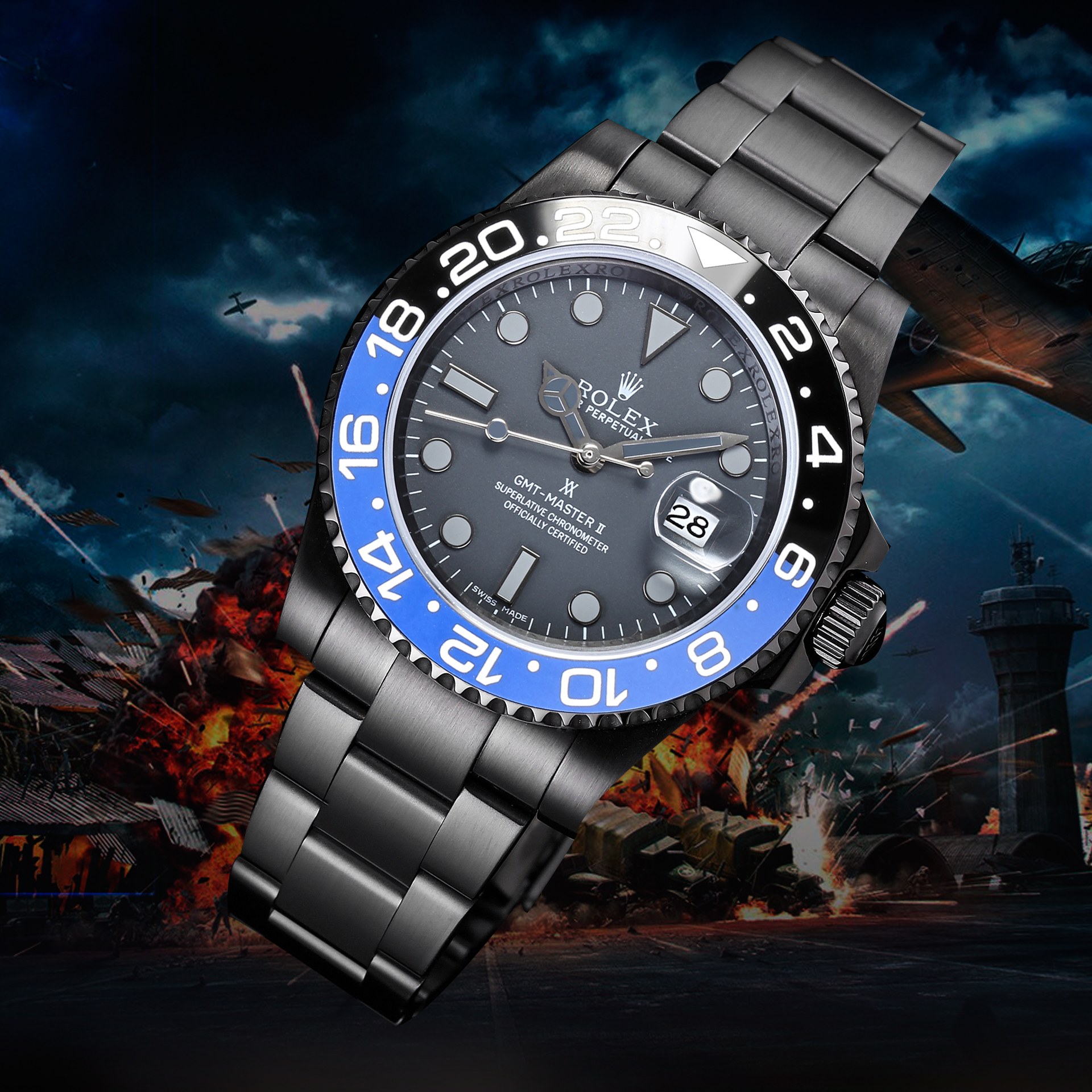 ROLEX 水鬼系列 机械腕表男,手表 3