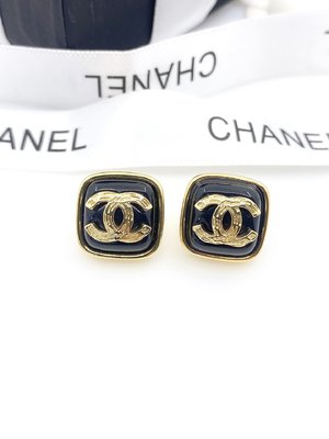 Chanel Buy Jewelry Earring 1:1 Replica
 Black Yellow 925 Silver