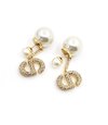 Dior Jewelry Earring Yellow Brass