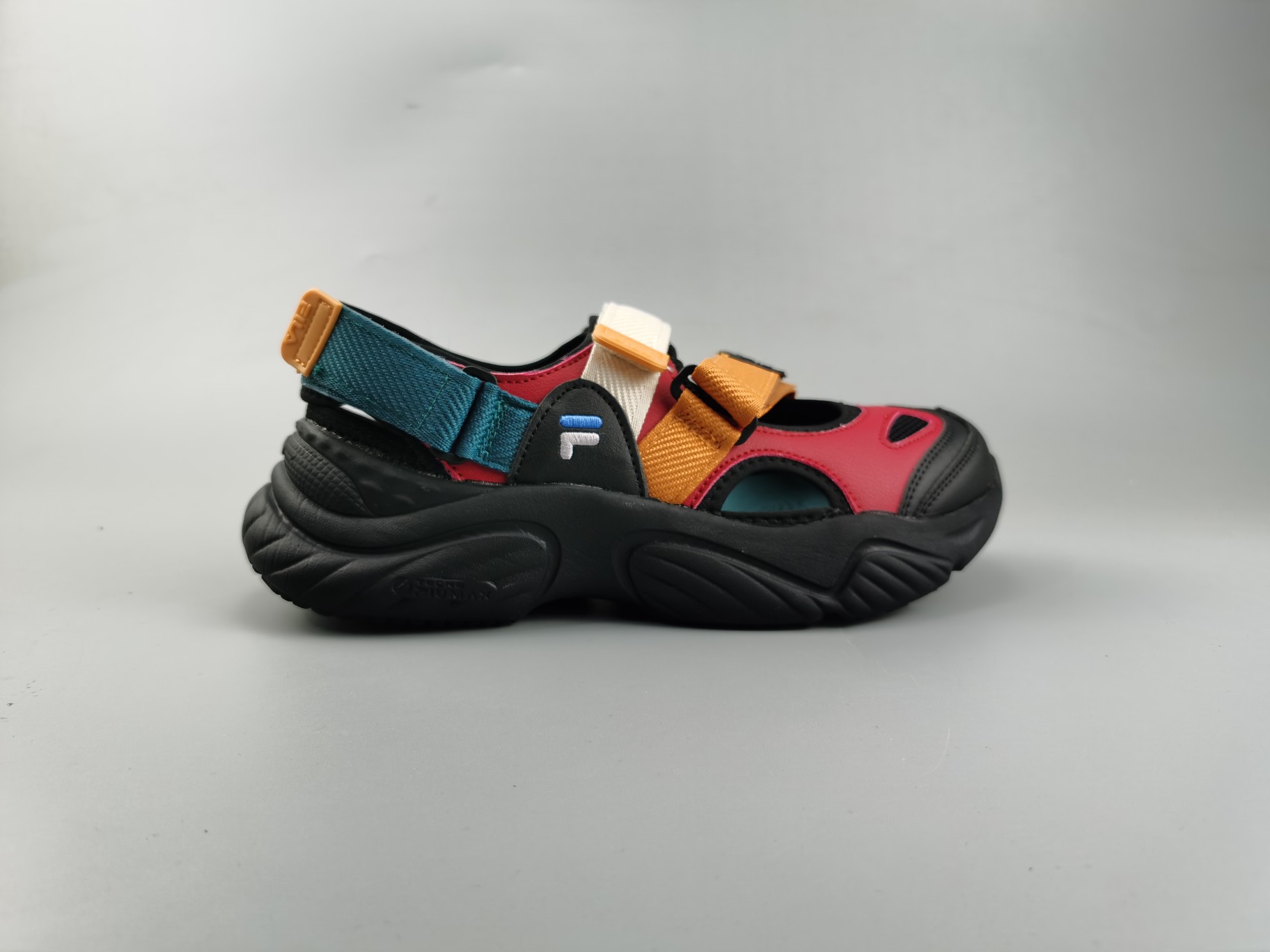 公司级版本39-44 斐乐玛丽珍凉鞋男鞋2023夏新款凉拖魔术贴海螺沙滩鞋