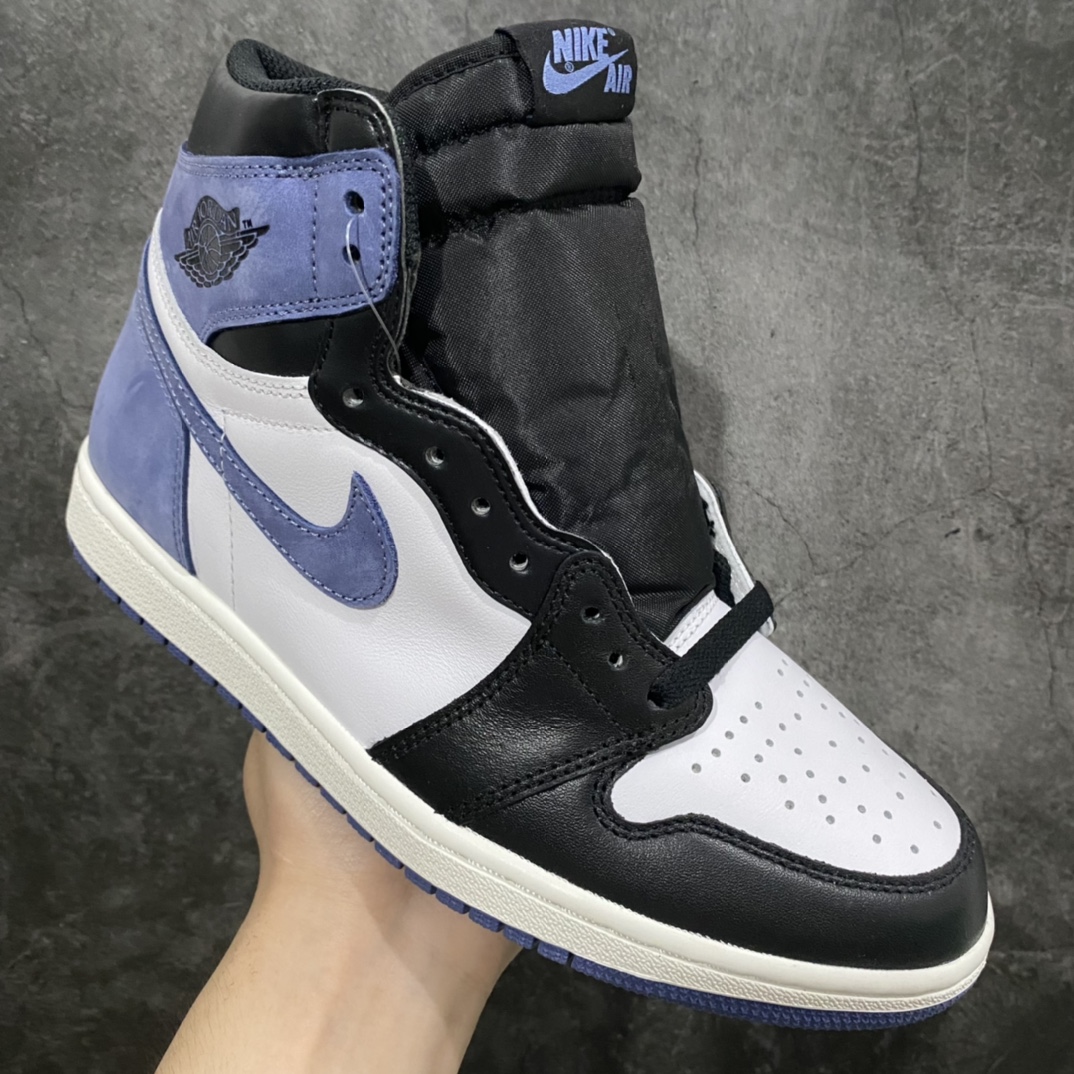 图片[3]-【原厂版】Air Jordan AJ1 Retro六冠王贪玩蓝月 555088-115非常不错的版本 原楦原纸板开发 整体鞋型不错n后跟原厂麂皮皮料 绒感十足 拼接头层皮鞋面清洁度 溢胶控制完美飞翼3D高频深度立体 此配色高版本全市场仅此一家Size：40 40.5 41 42 42.5 43 44 44.5 45 46 47.5-莆田鞋批发中心