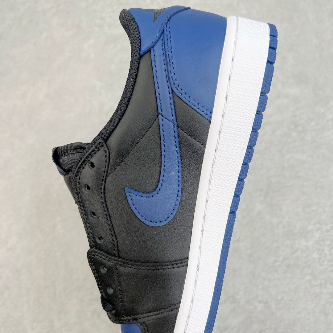 图片[7]-零售💰230 ＃Z版纯原福利‼Air Jordan AJ1 Retro Low OG 低帮 黑蓝 CZ0775-041 外贸特供 原楦原纸板开发 极致一眼正品既视感 原厂皮料 原厂拉帮工艺 全部采用原厂电脑车 针距 边距完全同步原鞋 特供皮料一致原鞋 鞋面清洁度最高QC检验标准 控制溢胶 飞翼3D高频深度立体 鞋盒、防尘纸  均采购来自原厂 Size：40 40.5 41 42 42.5 43 44 44.5 45 46 47.5 编码：by2936030-运动鞋