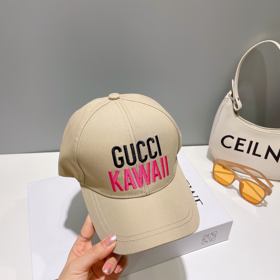 GUCCI古奇官网新品男女通用棒球帽