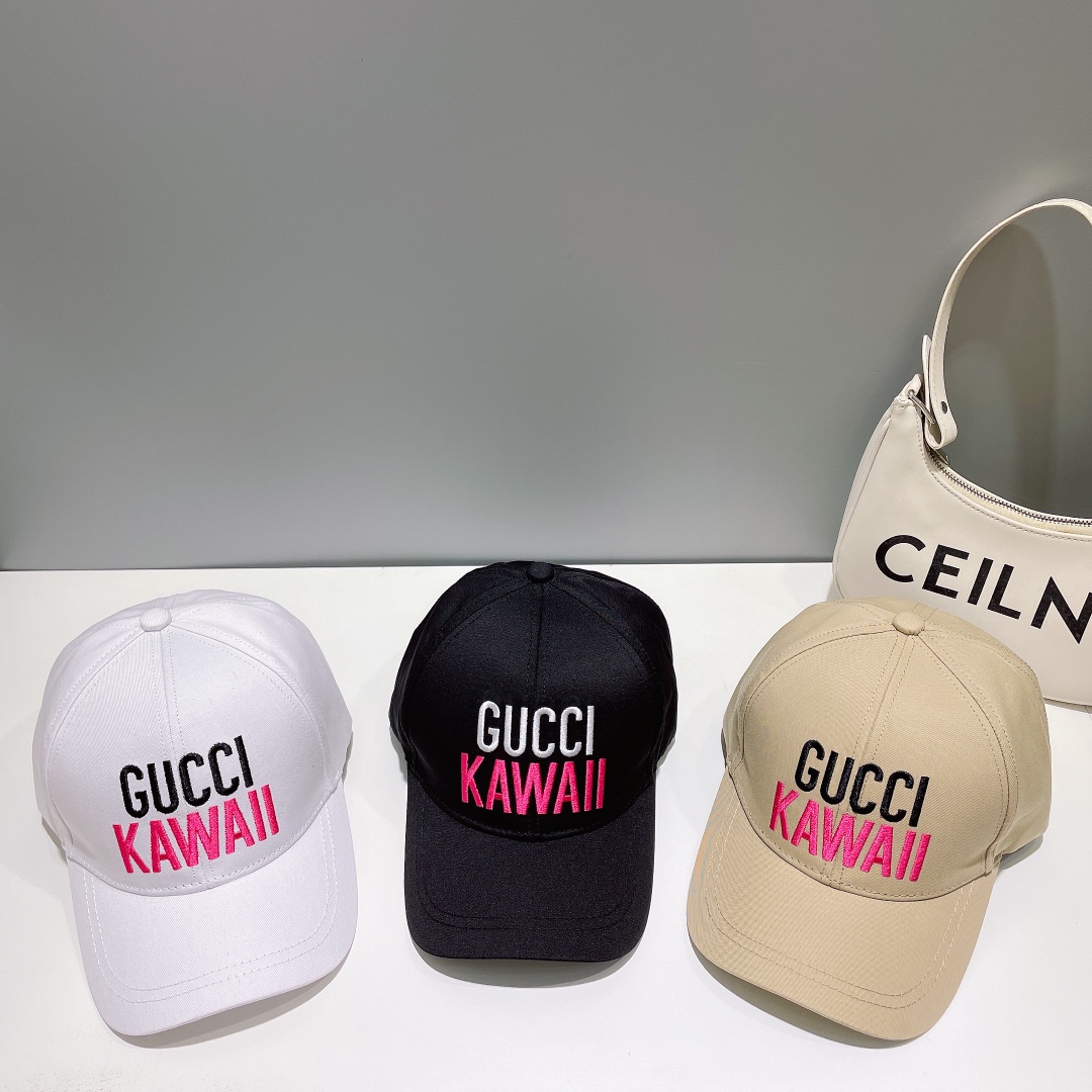 GUCCI古奇官网新品男女通用棒球帽