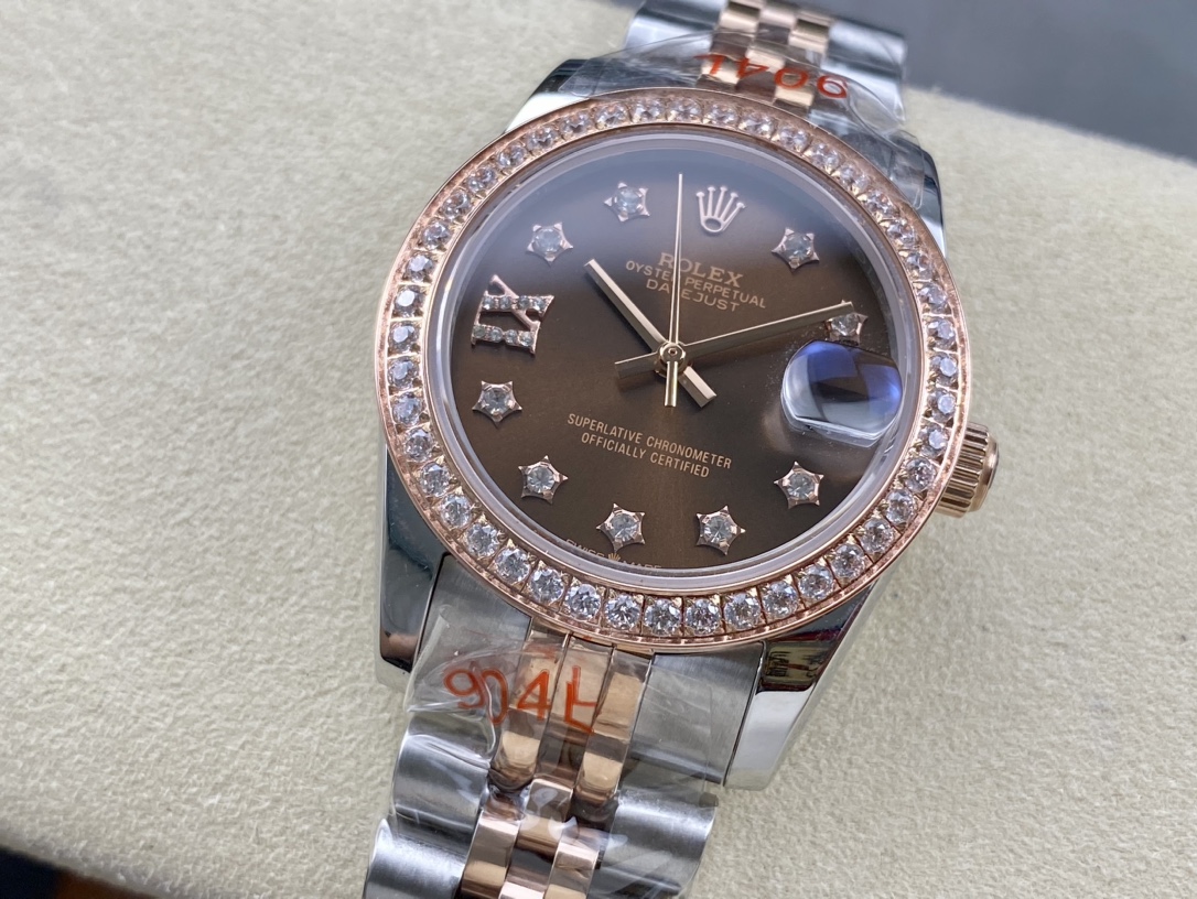 SK Factory 女款 劳力士Rolex 日志型31mm 自動機械式腕時計