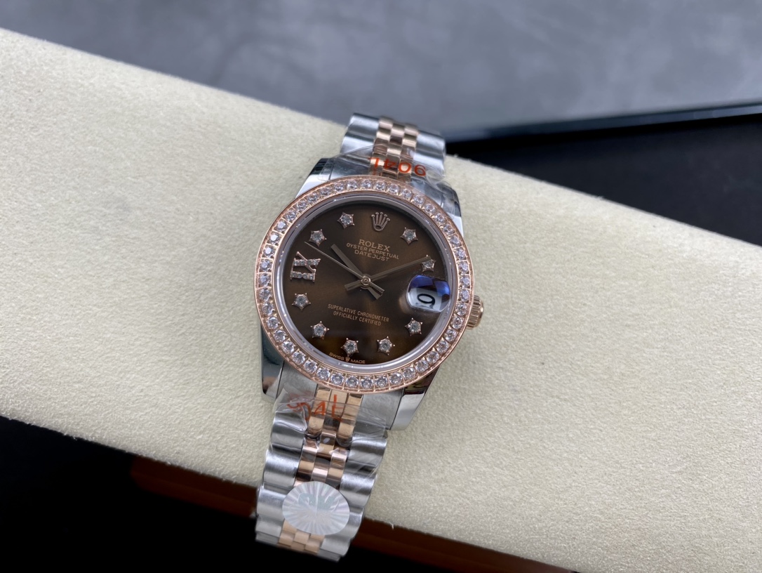 SK Factory 女款 劳力士Rolex 日志型31mm 自動機械式腕時計