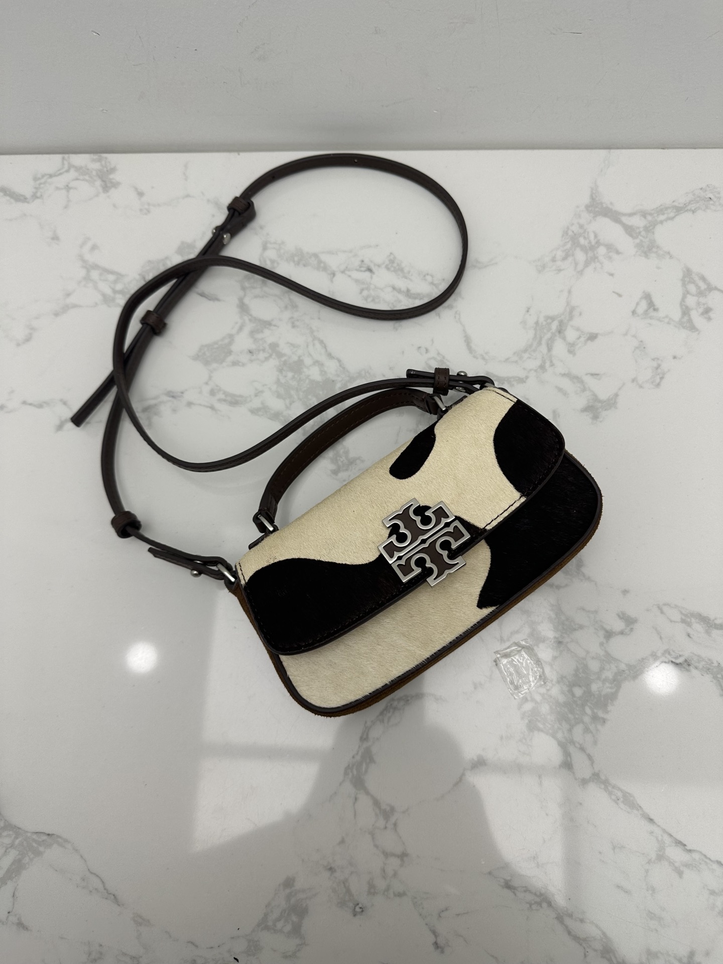 Tory Burch ～TORY BURCH 迷你翻盖手提斜挎单肩包女包