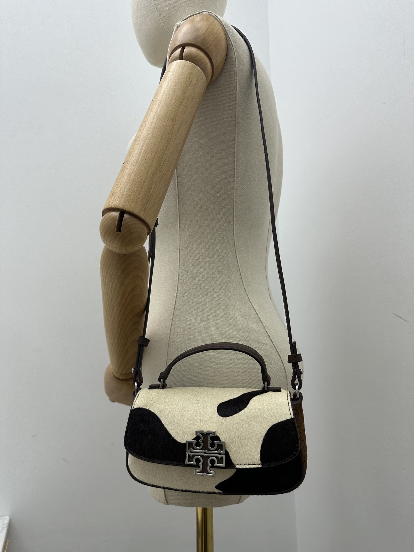 Tory Burch ～TORY BURCH 迷你翻盖手提斜挎单肩包女包