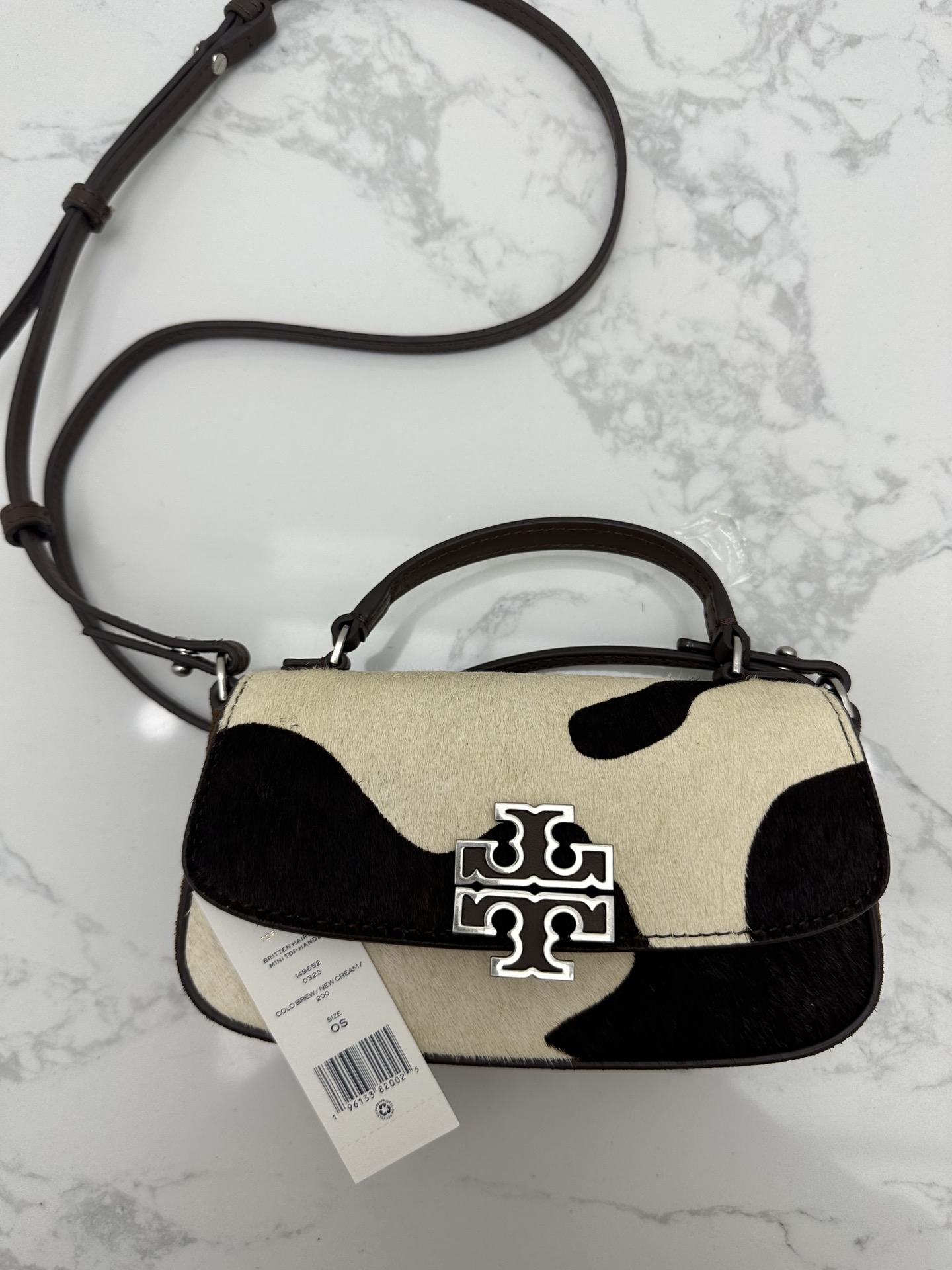 Tory Burch ～TORY BURCH 迷你翻盖手提斜挎单肩包女包