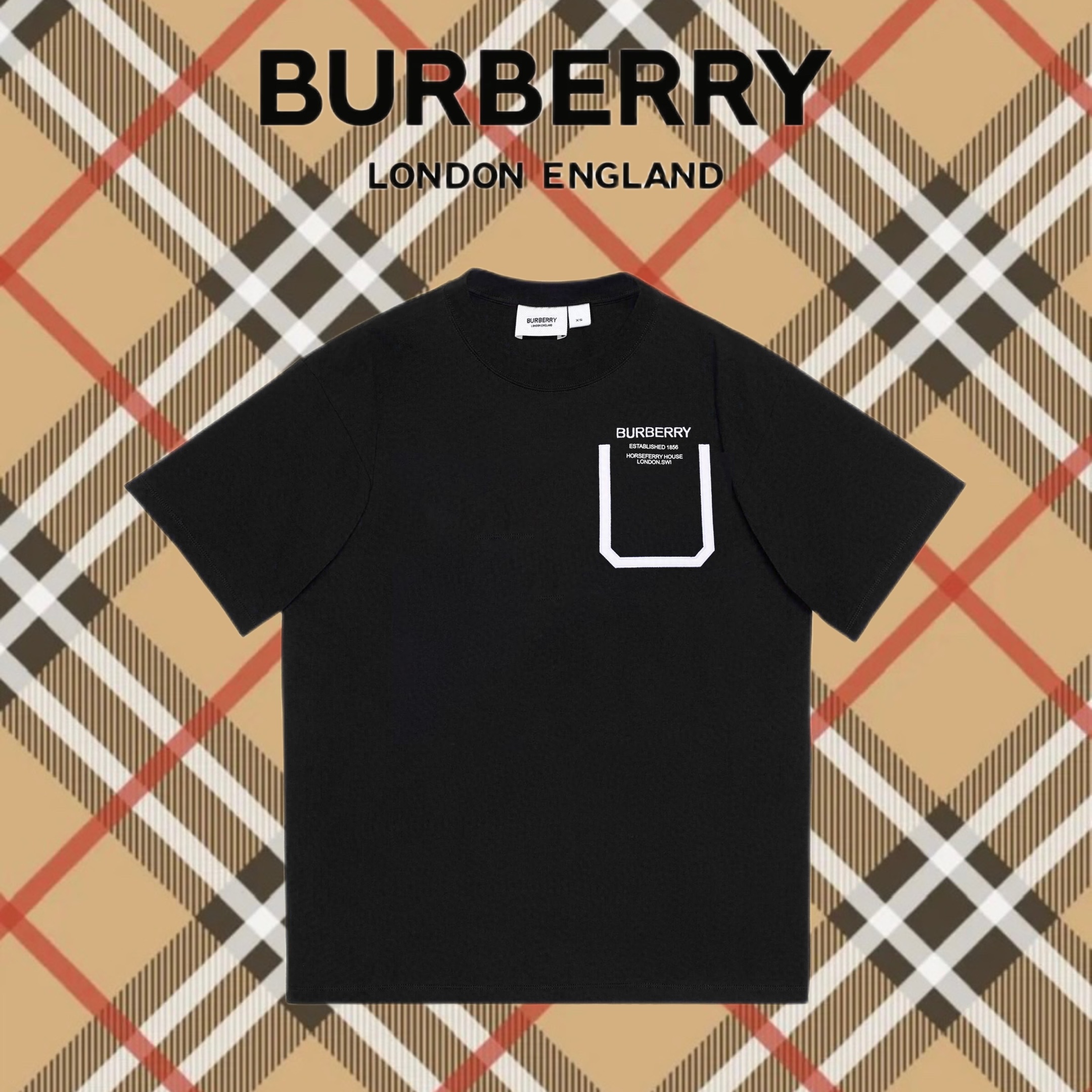 Burberry Abbigliamento T-Shirt Stampa Unisex Maniche corte