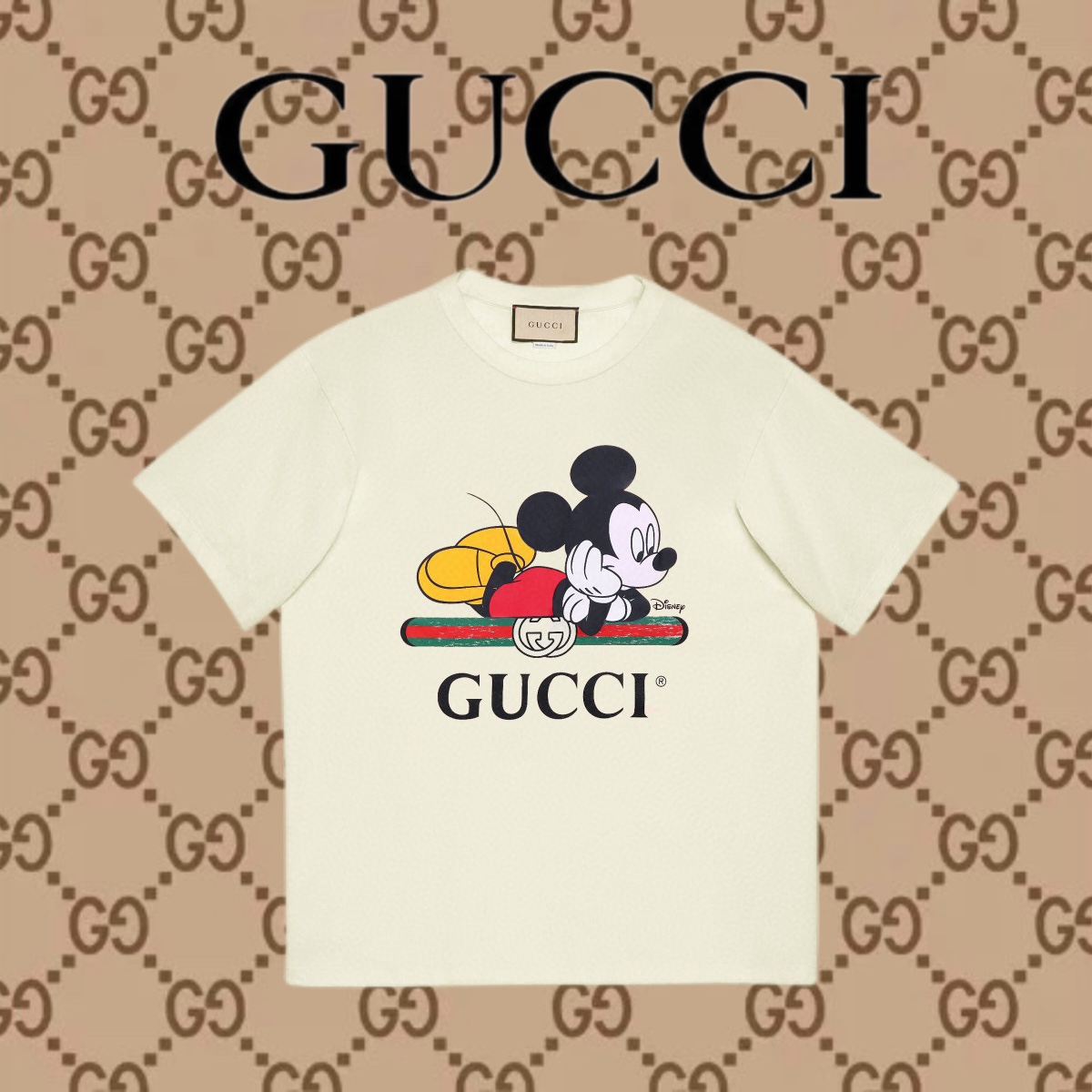 Gucci Abbigliamento T-Shirt Stampa Unisex Cotone pettinato Maniche corte