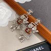 Chanel Jewelry Earring High-End Designer 925 Silver