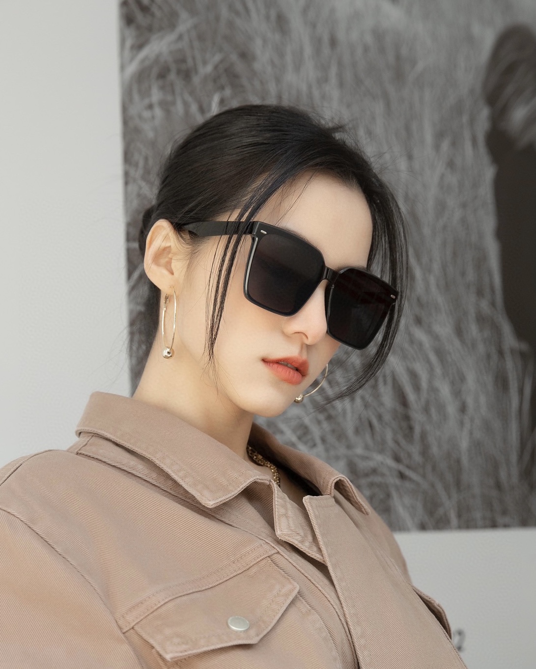 Gucci Sunglasses Women Nylon Spring Collection Fashion