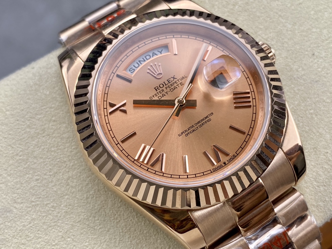 SK厂 劳力士Rolex 双历 星期日志型 40mm 自動機械腕時計