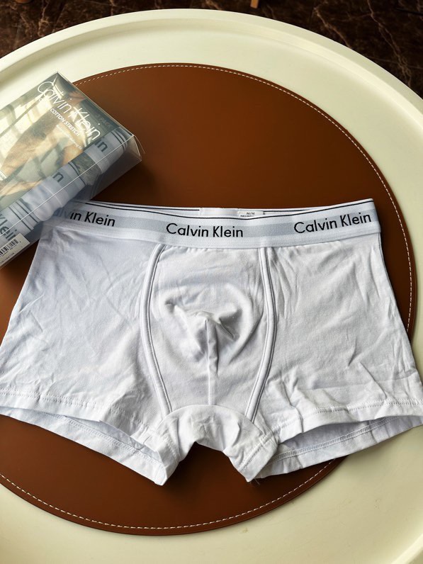 CalvinKlein卡尔文克莱恩专柜同款男士内裤三条装平角裤！专柜正品美国奢侈品CK官网&专柜在售款贴