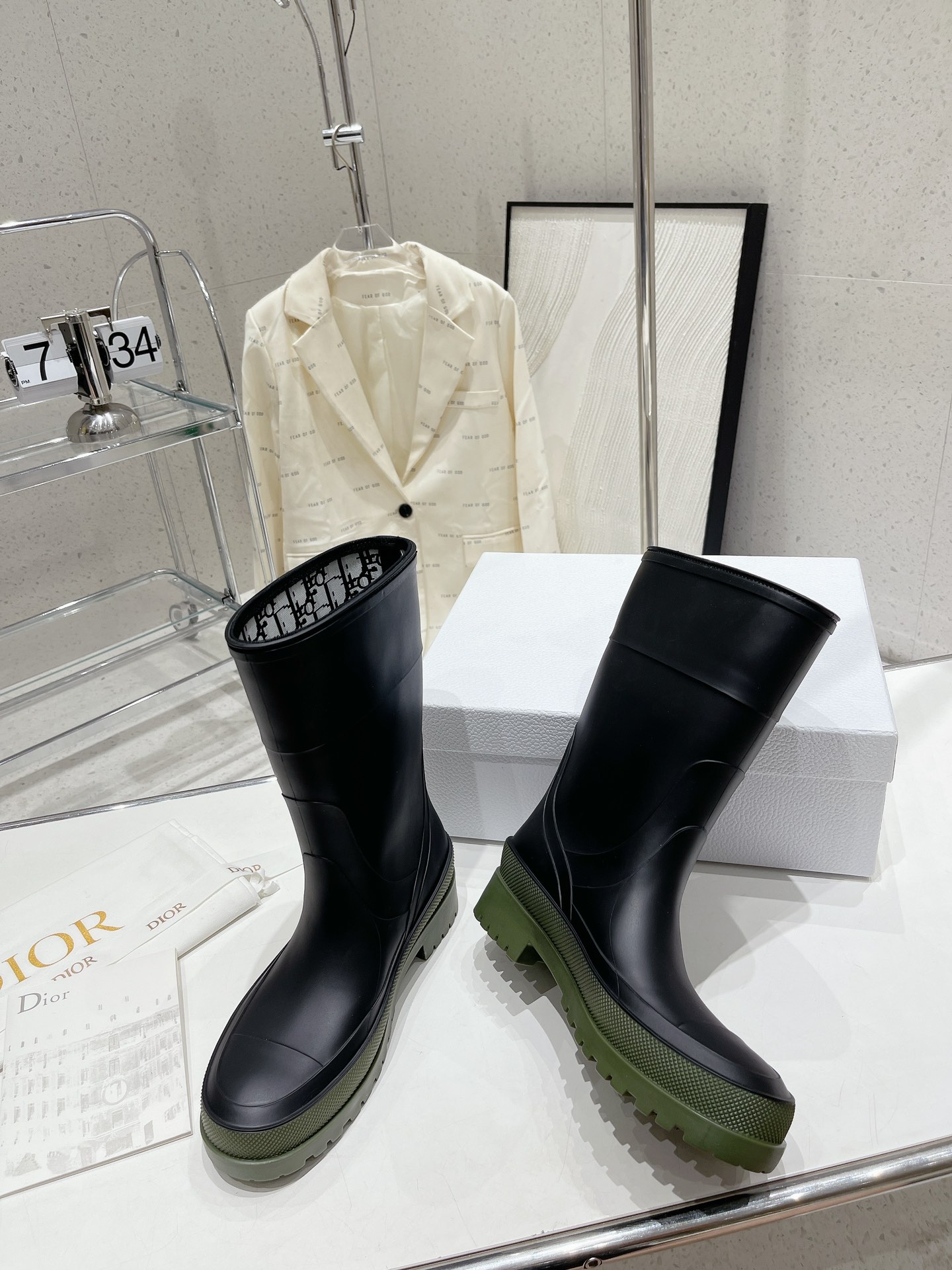 Dior迪奥23SS新款爆款雨靴高端