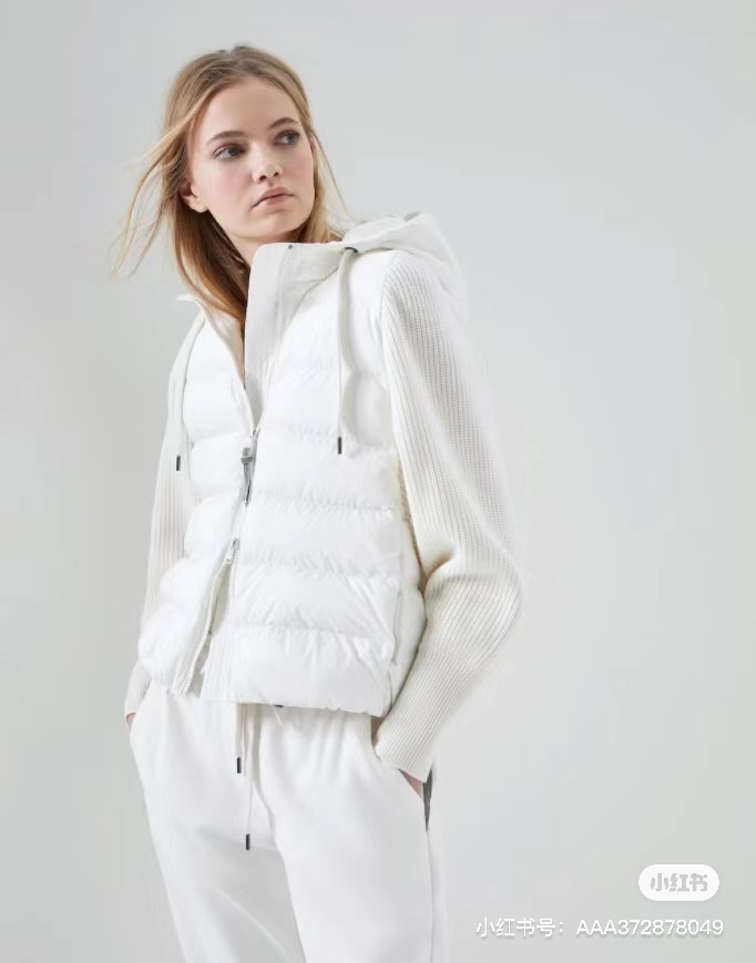ZILIMARK BC White Goose Down Jacket with Wool and Cashmere Sleeves 4 i1687871786 3661 2