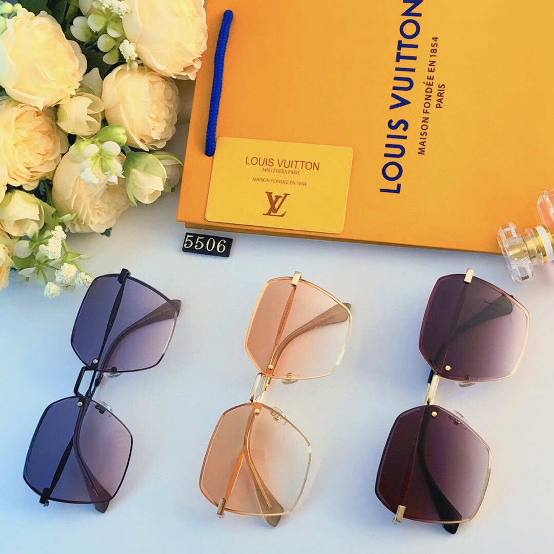 Louis Vuitton Sunglasses Purple Women