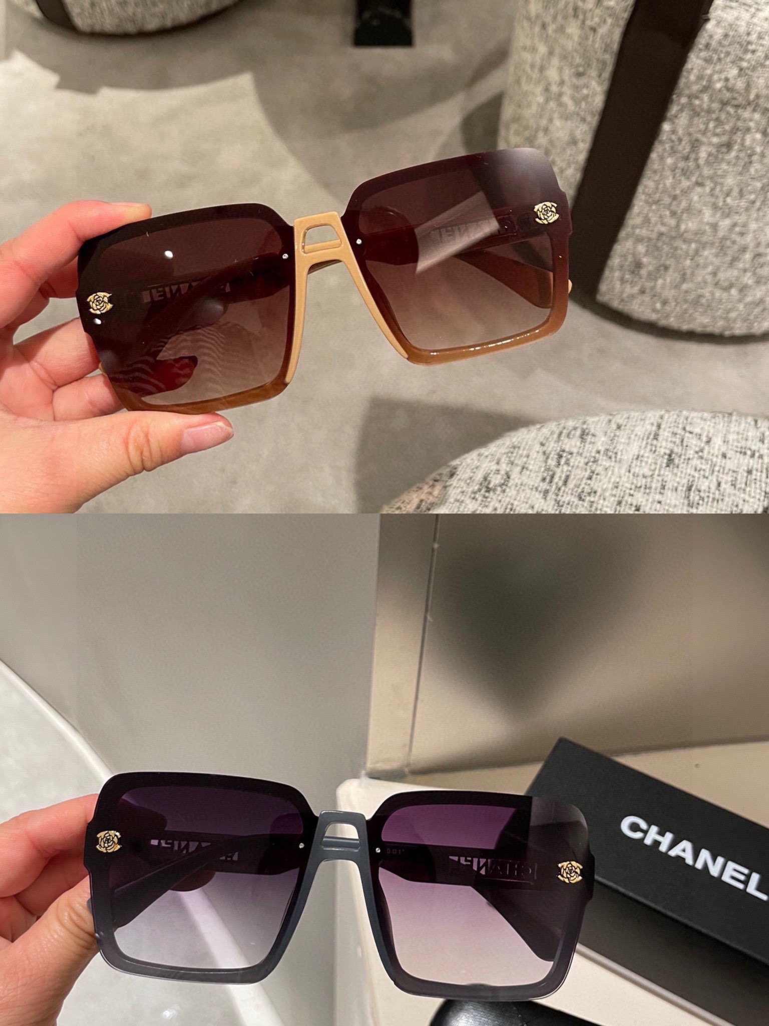 Chanel Sunglasses Best Replica New Style
 Resin Fashion