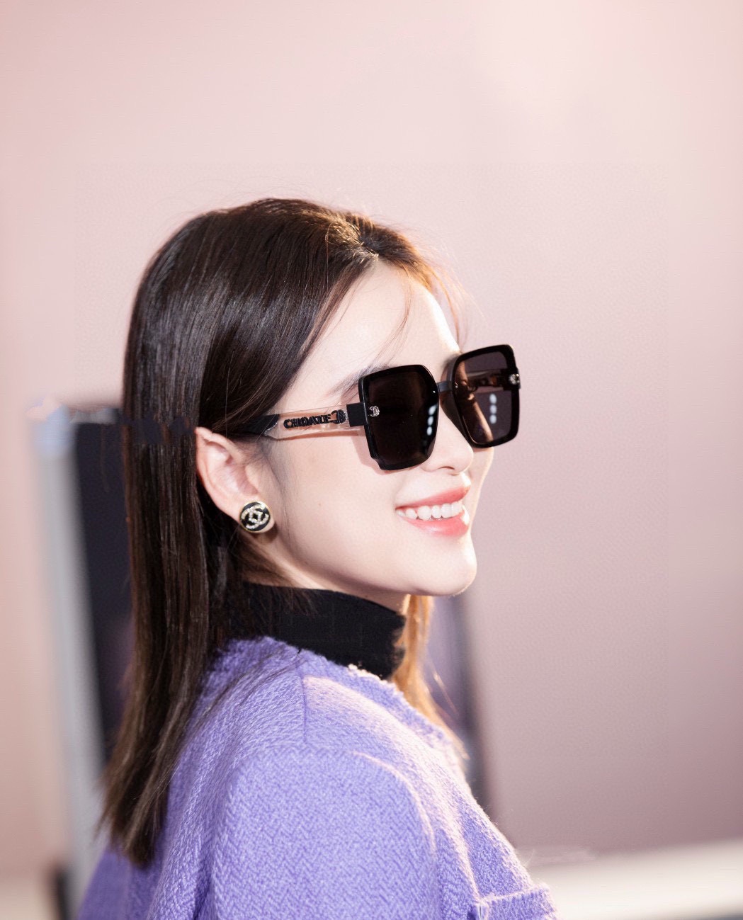 Chanel Sunglasses 1:1 Clone
 Resin Fashion