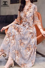 Chanel Clothing Dresses Designer 7 Star Replica
 Silk Summer Collection Fashion