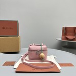 Loro Piana Crossbody & Shoulder Bags Pink Mini