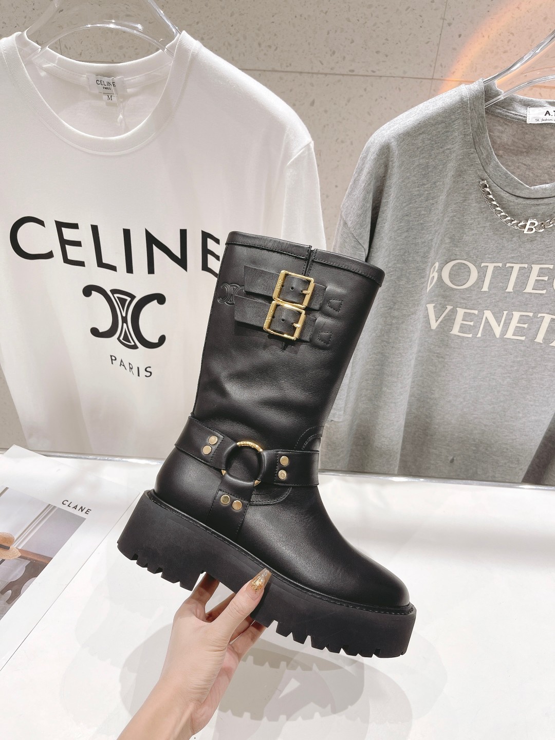 Celine Haute Couture Classic Luxury Leather Shoe Ref.81DDE447 3