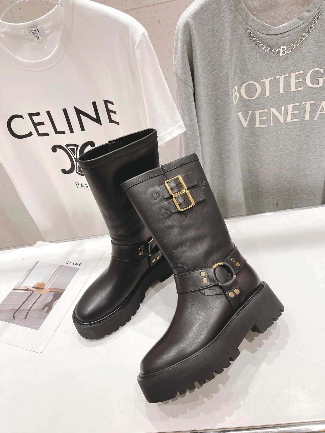 Celine Haute Couture Classic Luxury Leather Shoe Ref.81DDE447 4