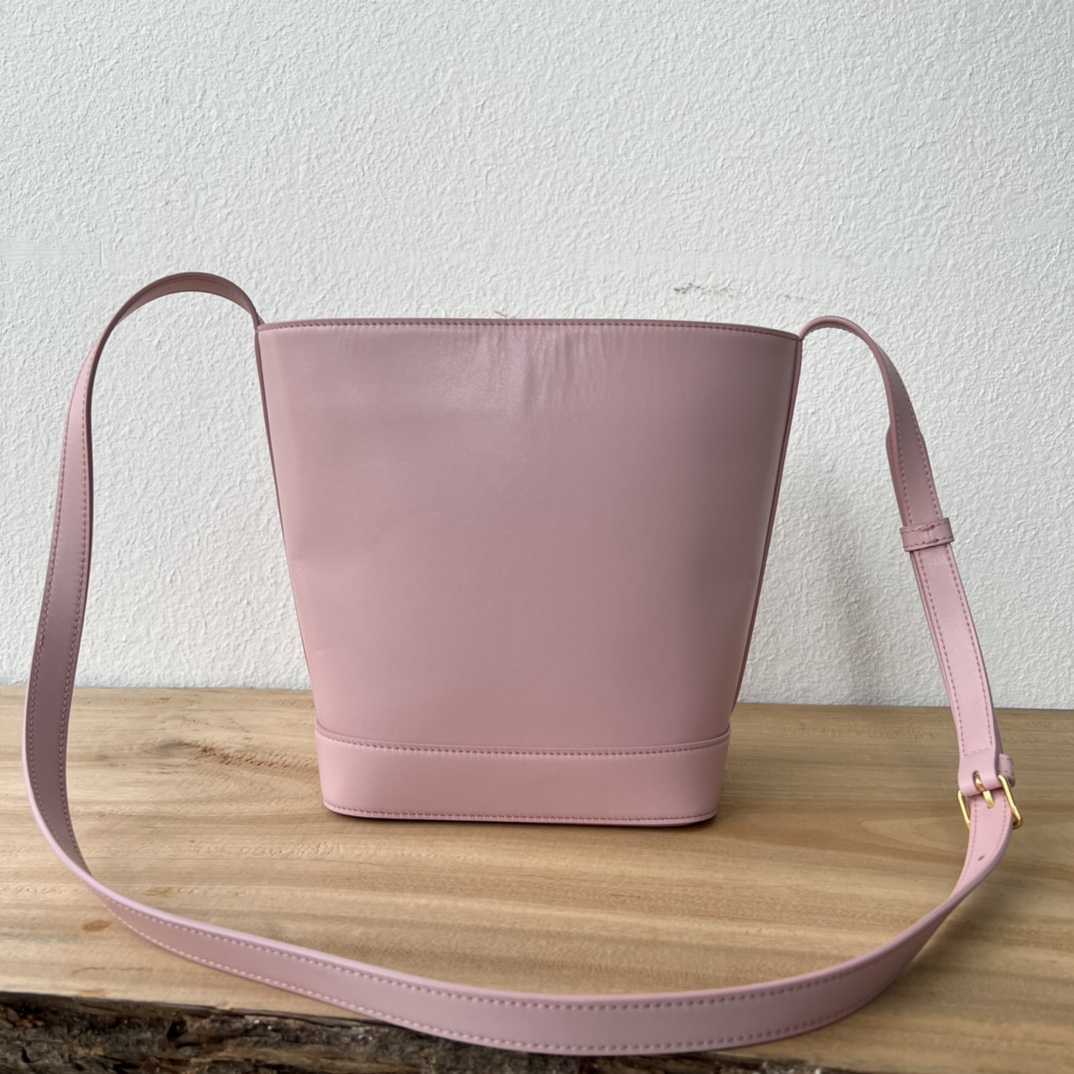 C家新作 CUIR水桶バッグ - 軽量牛皮・調節可能な肩 strap