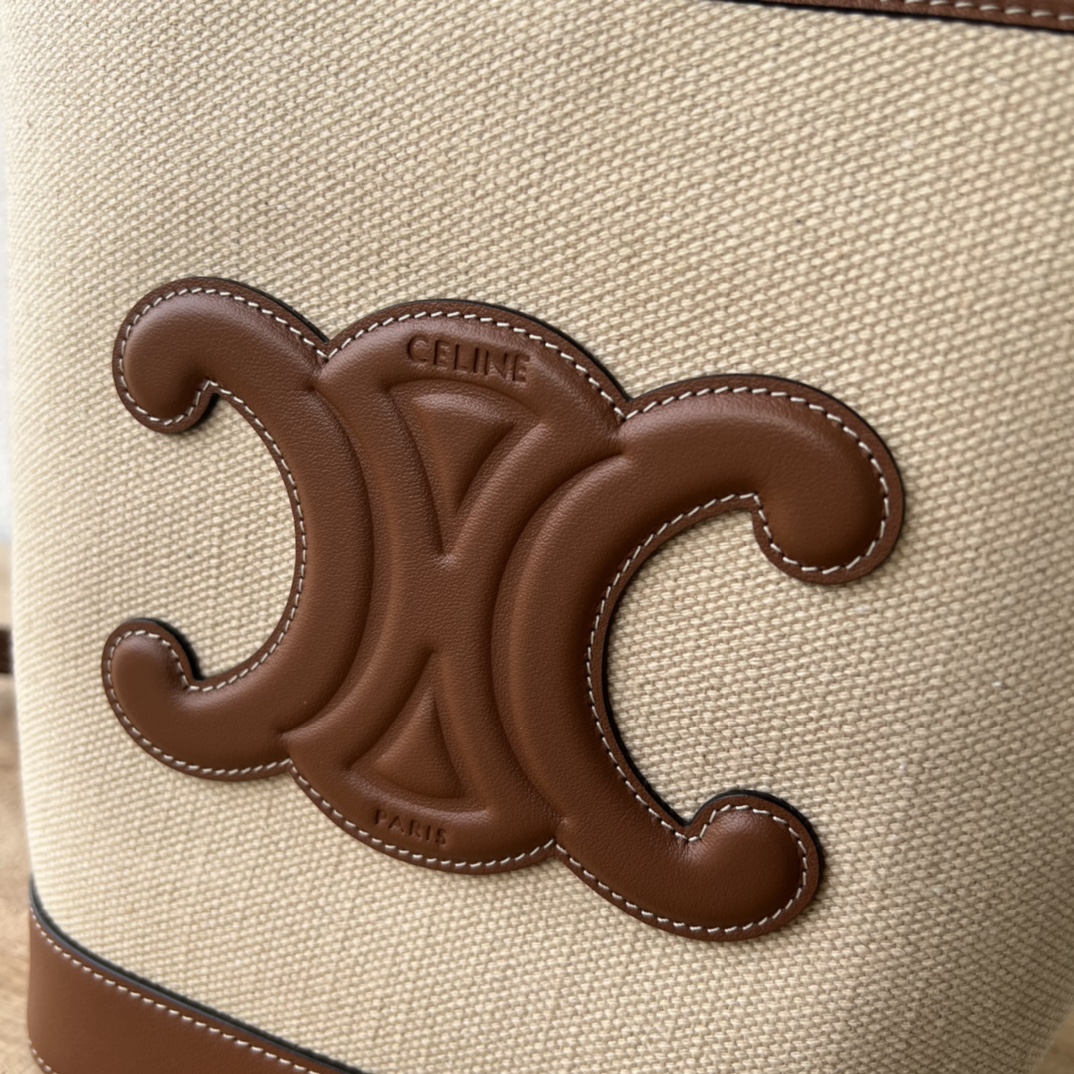 CUIR水桶バッグ 中号 - 高品質牛皮と調整可能な肩 strap