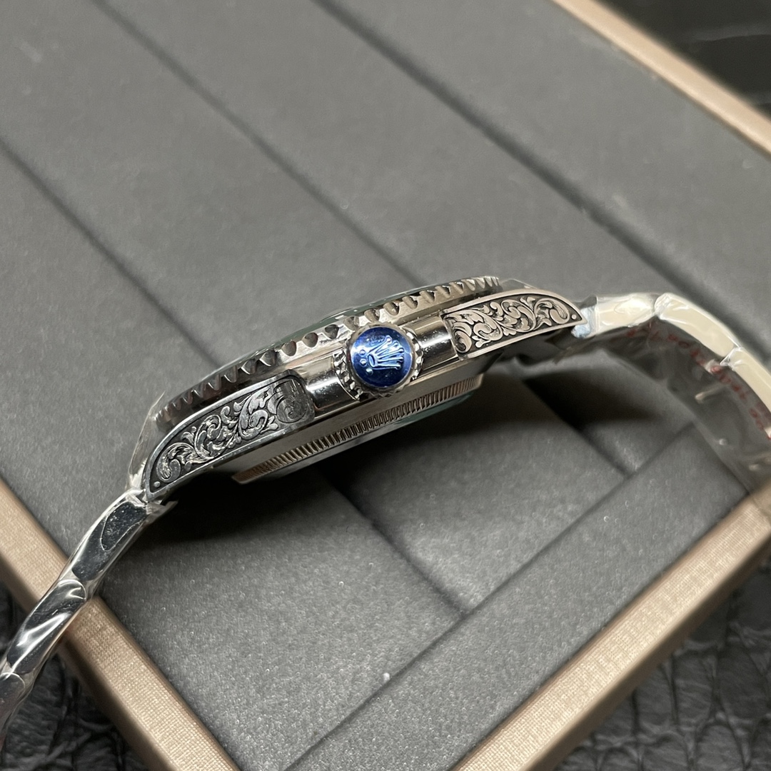 Unknown 新品 绿鬼 3135 雕花